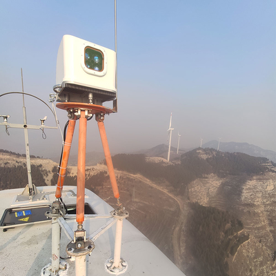 मोलास एनएल 200 मीटर लिडार पवन ऊर्जा क्लाइंट लिडार इंटरफेस से जुड़ा नहीं है