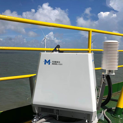 100-240V 0.1m / S सटीकता पवन गति लिडार 682mmx520mmx641mm