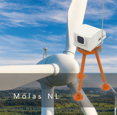 बैंकेबल ऑनशोर विंड लिडार एक साथ माप और आउटपुट 10 दूरी परतें